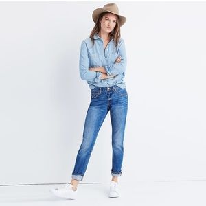 Madewell The Slim Boyjean in Walton Wash